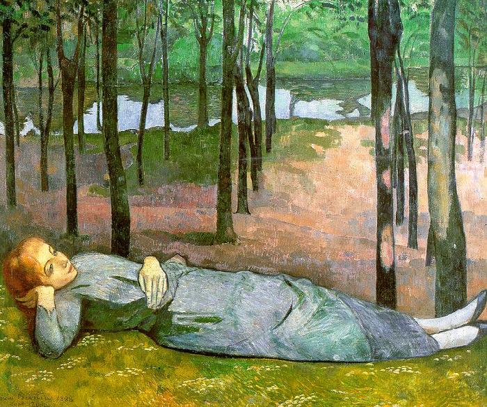 Emile Bernard Madeleine in the Bois d'Amour china oil painting image